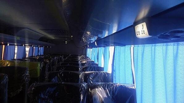 Ônibus executivo de luxo da Alfaville em BH